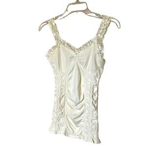 M. Rena Seamless Cami Corset With Lace